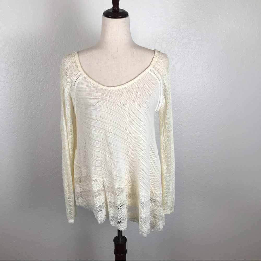 Free People Carousel up & down swing blouse S